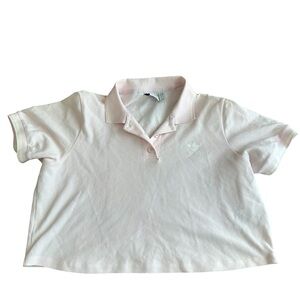 Adidas Pink Polo Shirt